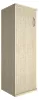 Офисный шкаф узкий средний закрытый, Л/Пр.