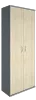 Офисный шкаф для документов высокий закрытый
