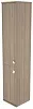 Офисный шкаф высокий узкий закрытый