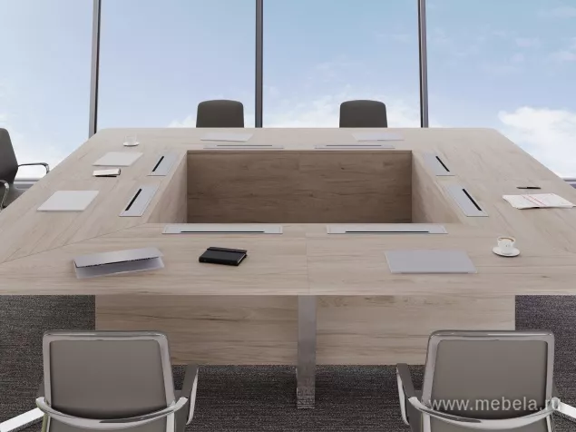 столы Стил Мит Хром