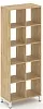 Каркас стеллажа 5 яруса (без вставок и задних стенок)