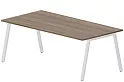 Стол рабочий на металлокаркасе (А-опоры / меламиновый аутлет)