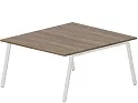 Составной Стол на 2 рабочих места (меламиновые аутлеты)