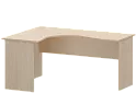 Письменный стол криволинейный, левый