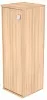 Офисный шкаф узкий средний закрытый