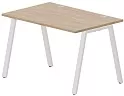 Стол рабочий на металлокаркасе (А-опоры / 2 громмета)