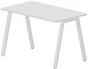 Стол рабочий на металлокаркасе (А-опоры / меламиновый аутлет)