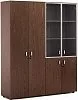 Офисный шкаф комбинированный с гардеробом (4 двери)