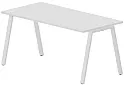 Стол рабочий на металлокаркасе (А-опоры / 2 громмета)
