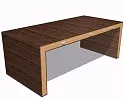 Офисный письменный стол для руководителя