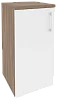 Офисный шкаф низкий узкий лев./прав. (1 низкий фасад ЛДСП)