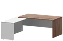 Стол руководителя с приставкой (левый)