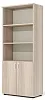 Офисный шкаф комбинированный открытый, высокий