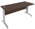 Стол письменный на L-образном металлокаркасе