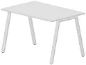 Стол рабочий на металлокаркасе (А-опоры / 2 громмета)