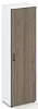 Гардероб узкий неглубокий универсальный, задняя стенка ЛДСП