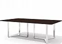 Стол для переговоров на О-образном металлокаркасе
