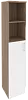 Офисный шкаф высокий узкий лев./прав. (1 средний фасад ЛДСП)
