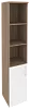 Офисный шкаф высокий узкий лев./прав. (1 низкий фасад ЛДСП)