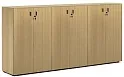 Офисный шкаф средний закрытый 