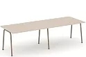 Стол переговорный на металлокаркасе