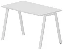 Стол рабочий на металлокаркасе (А-опоры / 2 громмета)