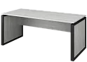 Стол руководителя (металлик , белый, антрацит)