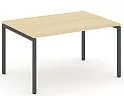 Стол переговорный на П-образных опорах 40х40