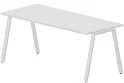 Стол рабочий на металлокаркасе (А-опоры / 2 громмета)