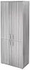 Офисный шкаф широкий высокий закрытый 4 двери (ЛДСП)