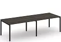 Стол для переговоров на металлокаркасе (2 столешницы)