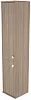 Офисный шкаф высокий узкий закрытый