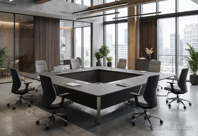 столы Steel Meet Chrome