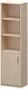 Офисный шкаф комбин. узк. открытый