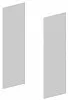 Комплект боковых отделочных панелей для шкафа выс.118см