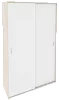 Офисный шкаф-купе комбинированный (полки + гардероб)