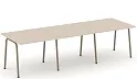 Стол переговорный на металлокаркасе