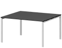 Стол переговорный на П-образном металлокаркасе