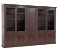 Офисный шкаф комб*2+дер.дв L347