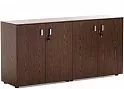 Офисный шкаф низкий (4 двери)