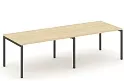 Стол переговорный на П-образных опорах 40х40