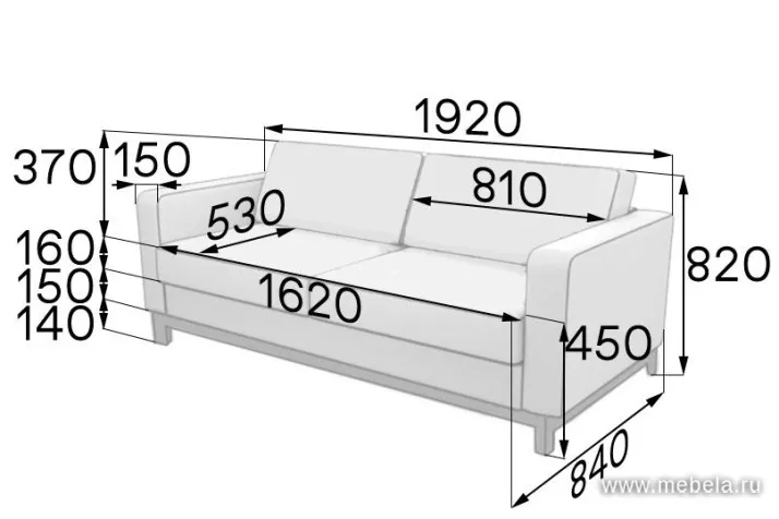Офисный диван Барнтхаус