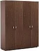 Офисный шкаф с гардеробом (4 двери)