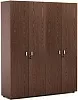Офисный шкаф с гардеробом (4 двери)