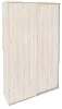 Офисный шкаф-купе комбинированный (полки + гардероб)