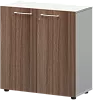 Офисный шкаф низкий закрытый