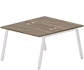 Составной Стол на 2 рабочих места (4 громмета)