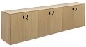 Офисный шкаф низкий широкий