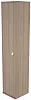 Офисный шкаф высокий узкий закрытый