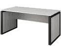 Стол руководителя (металлик , белый, антрацит)